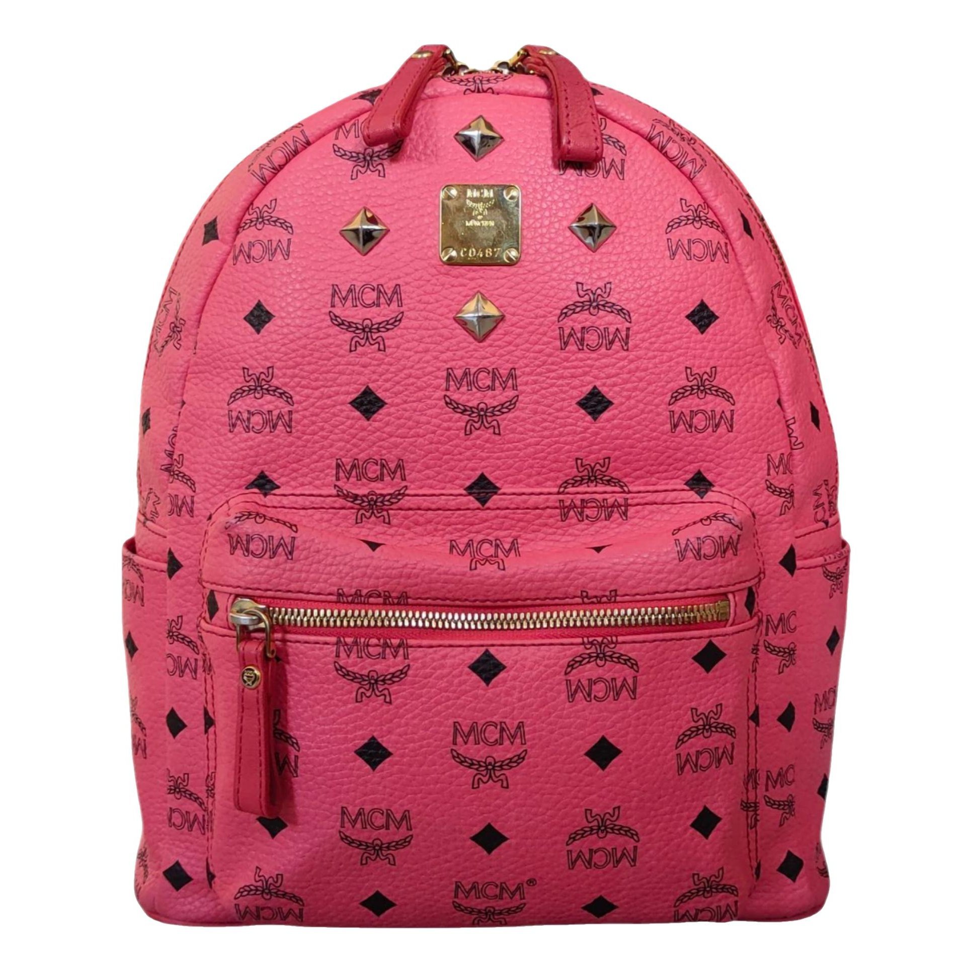 MCM Stark leather backpack