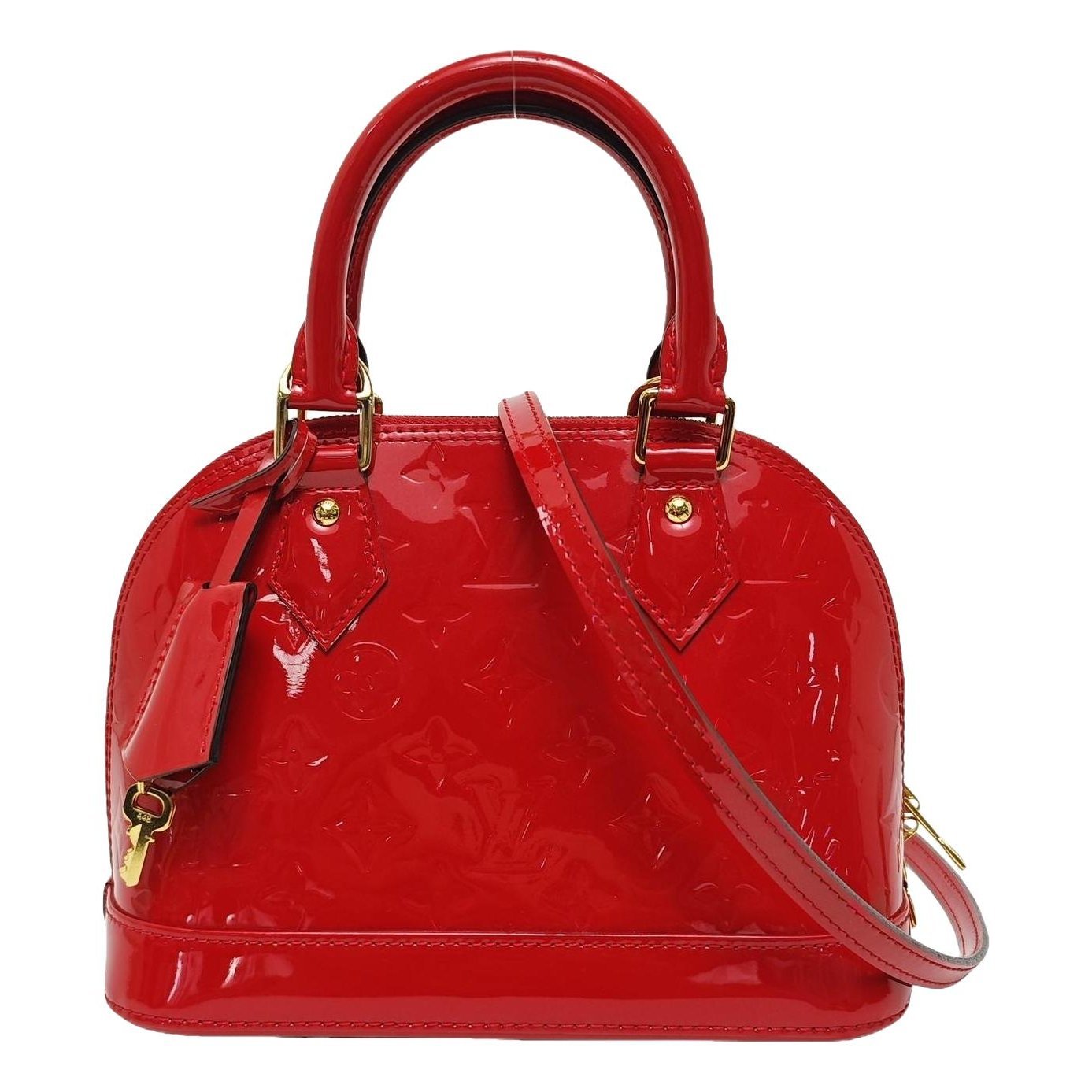 Alma patent leather handbag