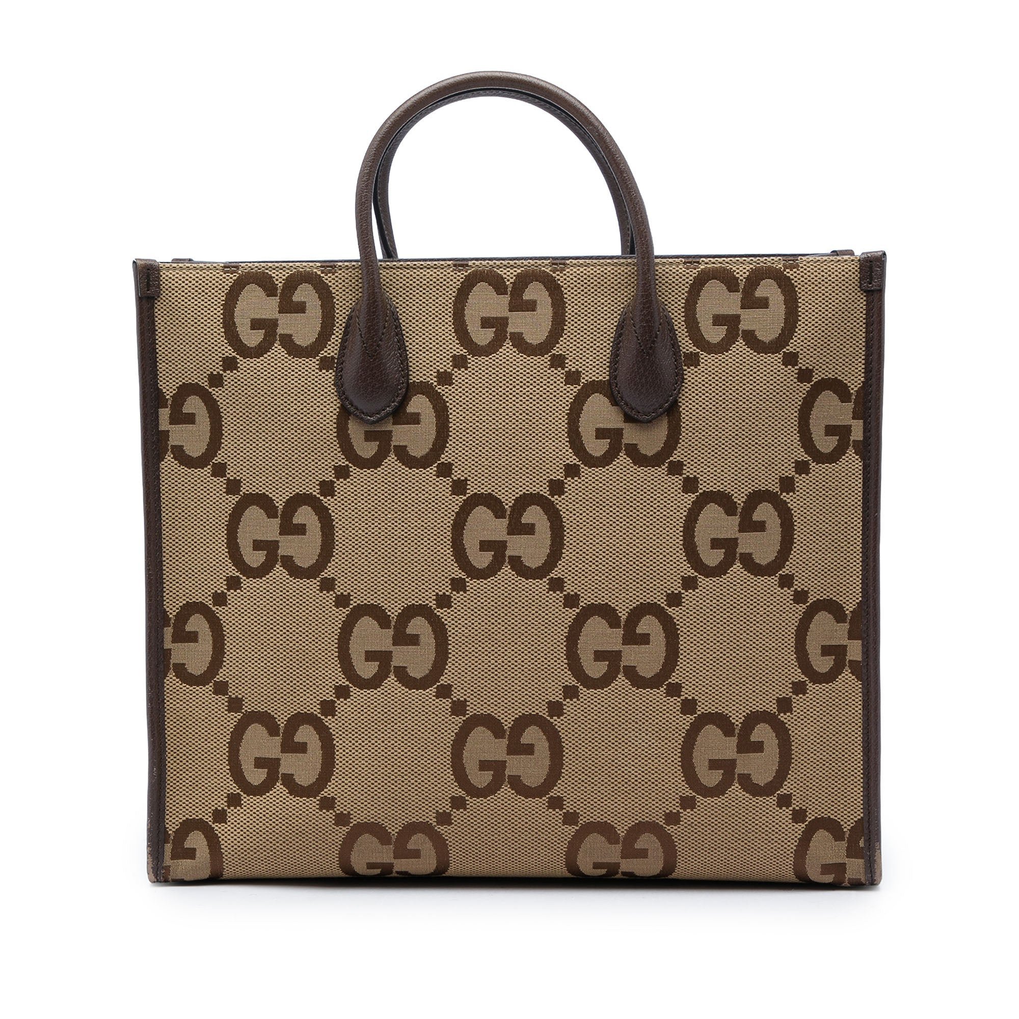 Gucci B leather satchel