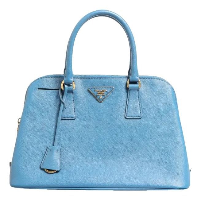 Promenade leather handbag