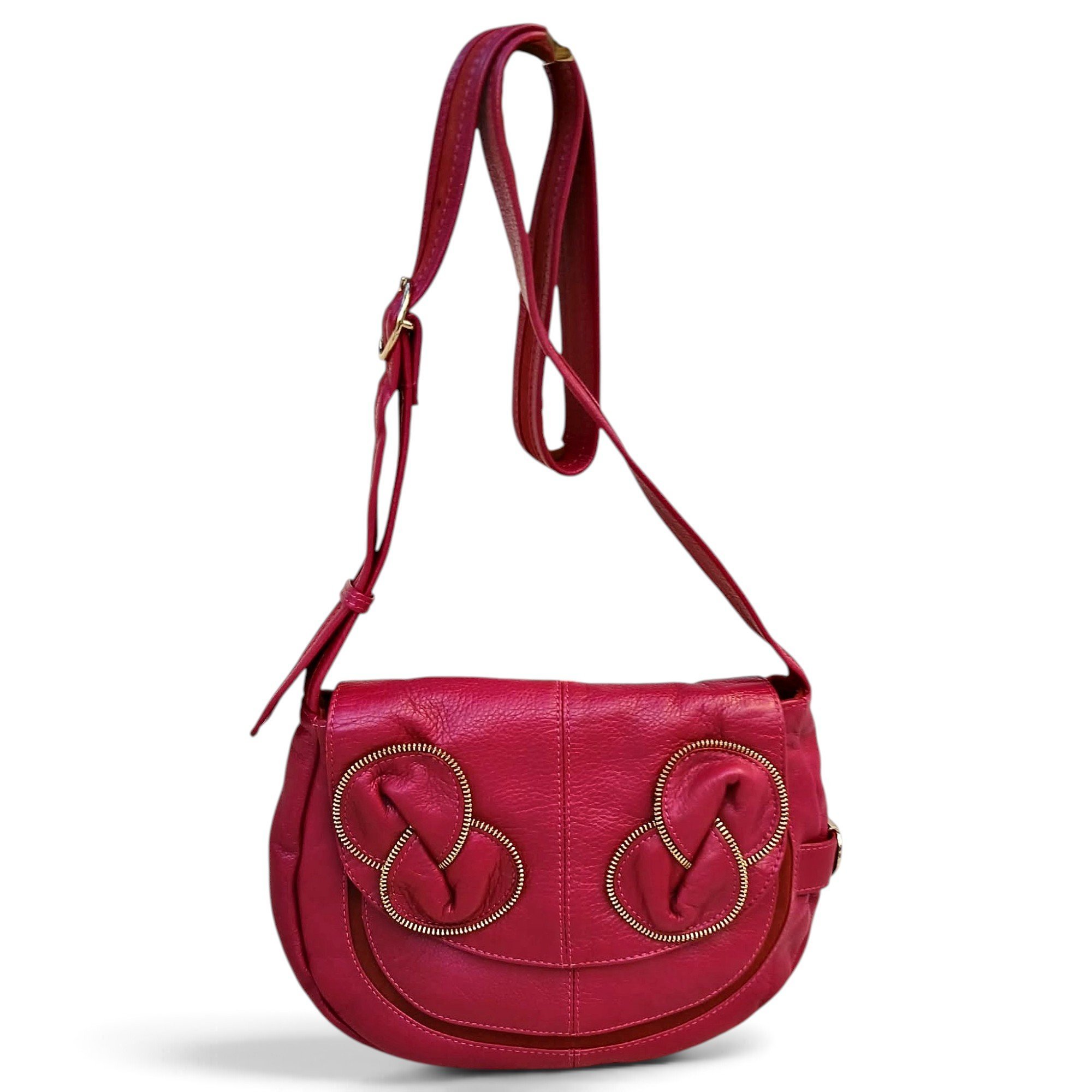 Leather handbag