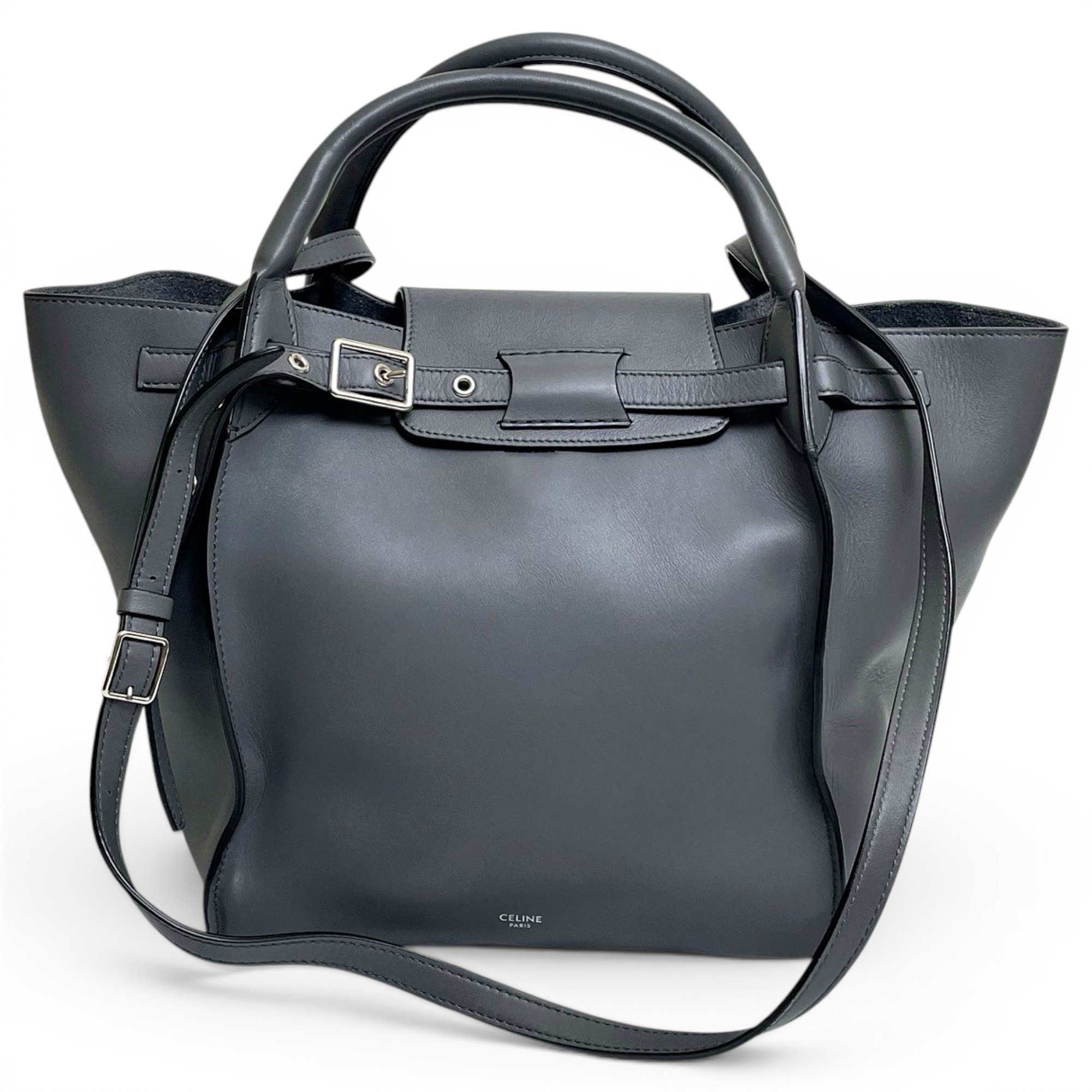 Big Bag leather handbag