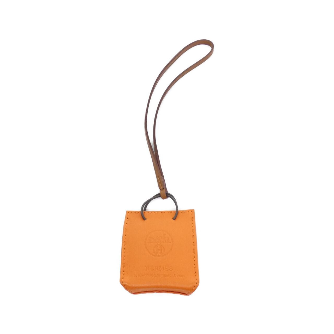 Hermès Sac Orange Bag Charm 079065CA