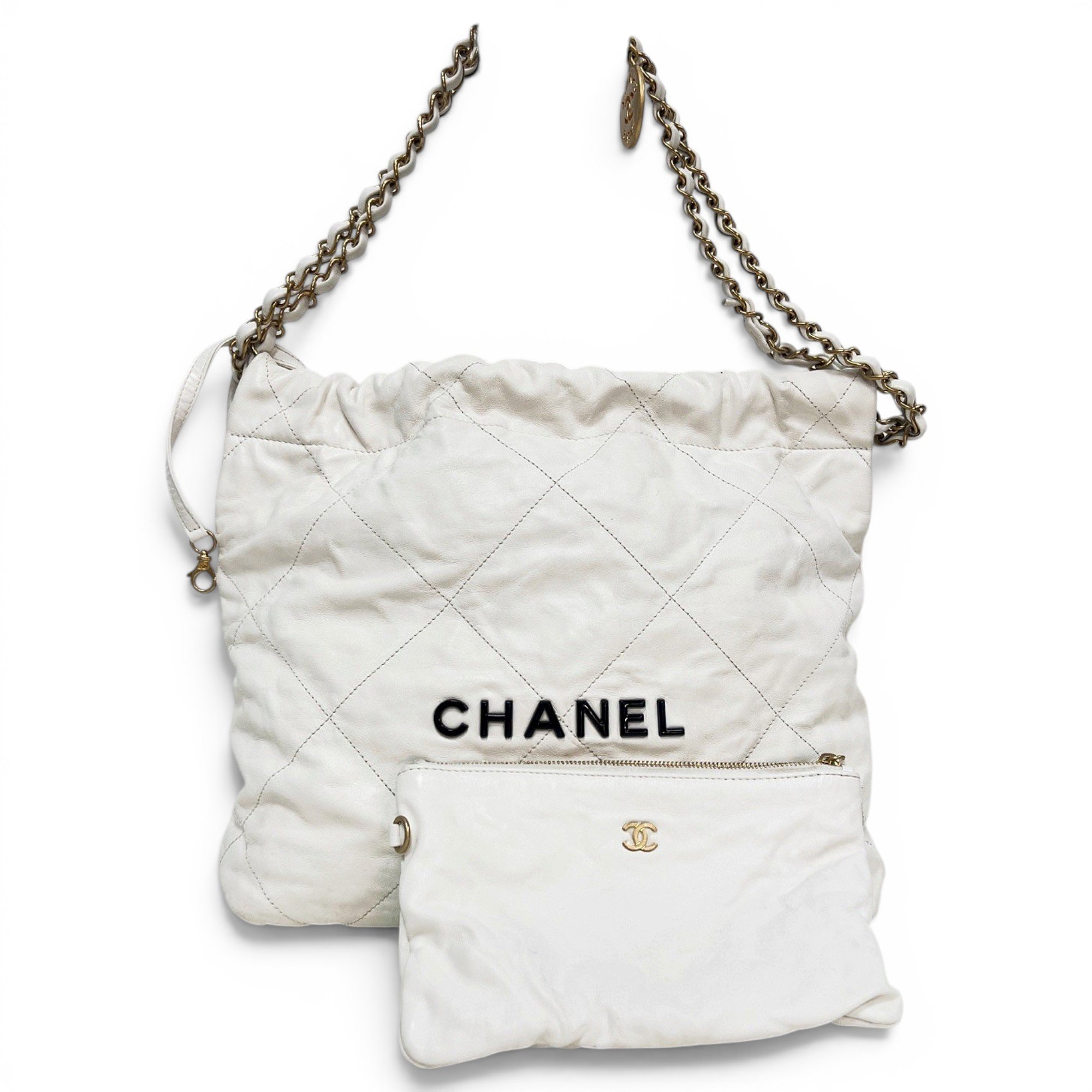 Chanel 22 leather handbag