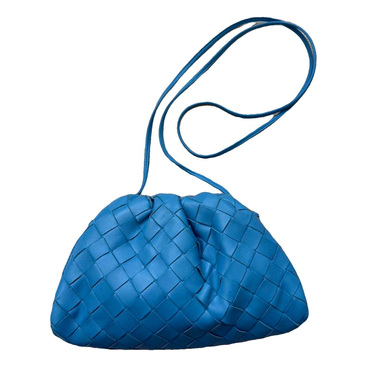 Pouch leather handbag