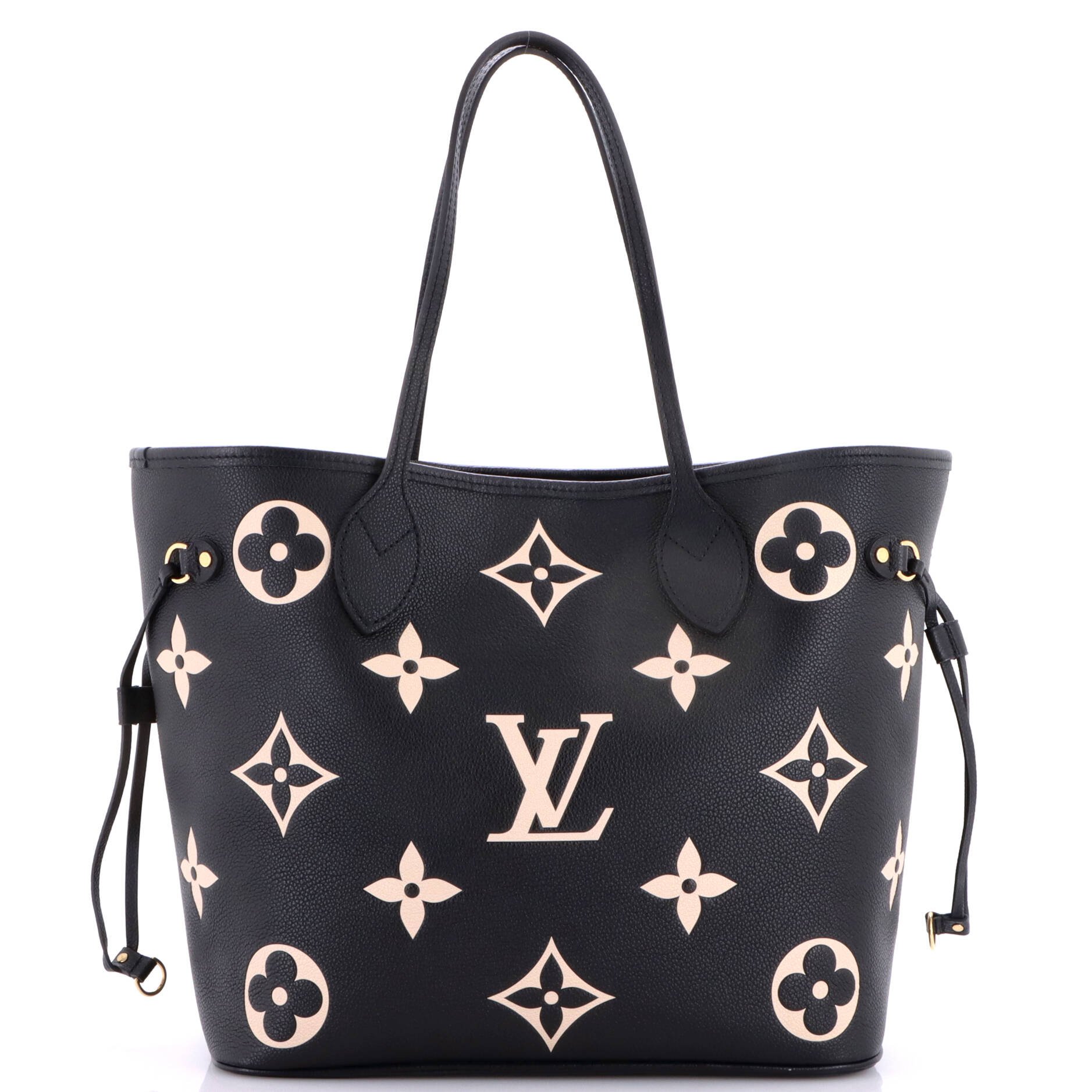 Neverfull NM Tote Bicolor Monogram Empreinte Giant MM