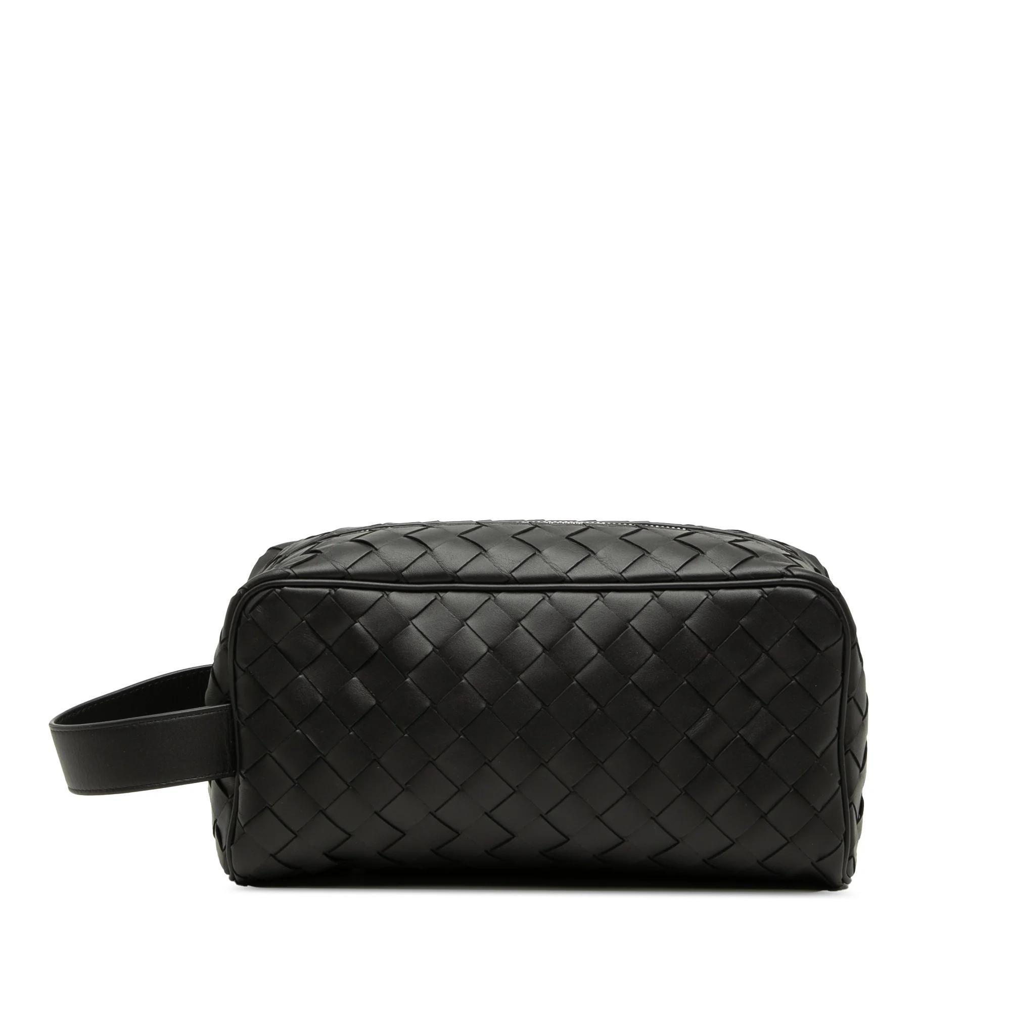 Pouch leather travel bag