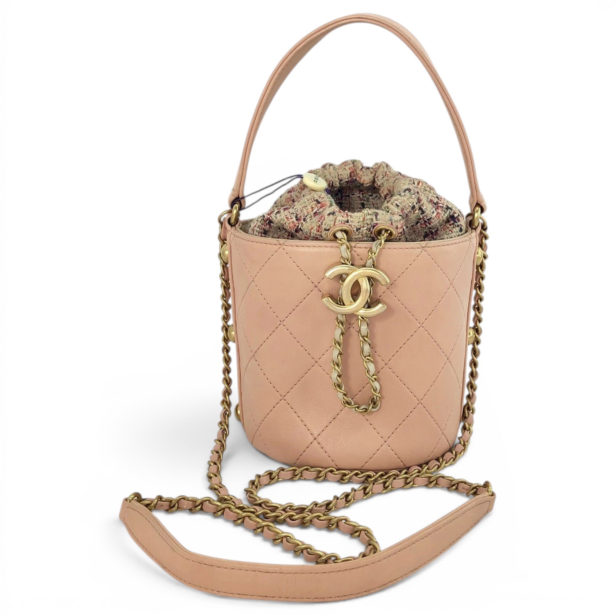 Trendy CC Vanity leather handbag