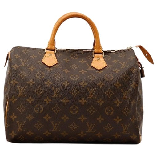 Speedy leather handbag