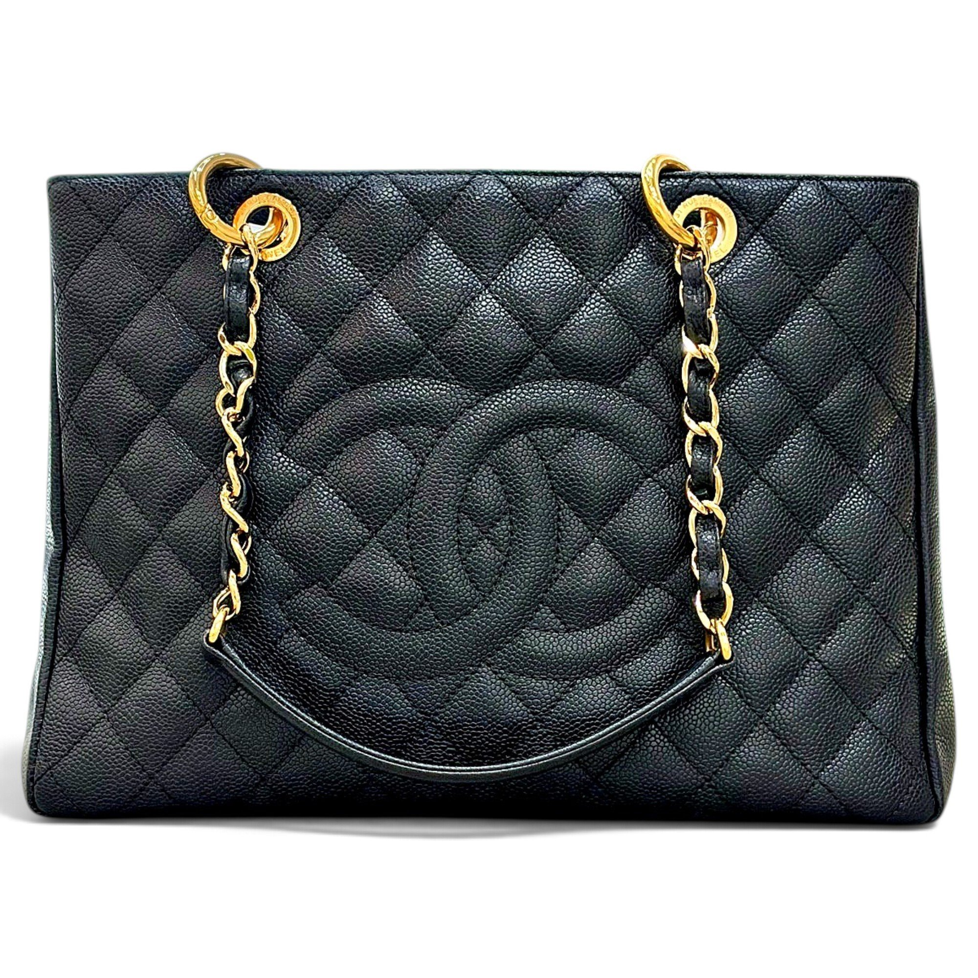 Grand shopping leather handbag