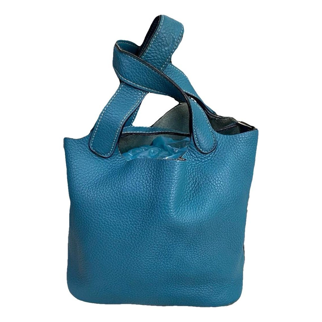 Hermes Picotin leather handbag