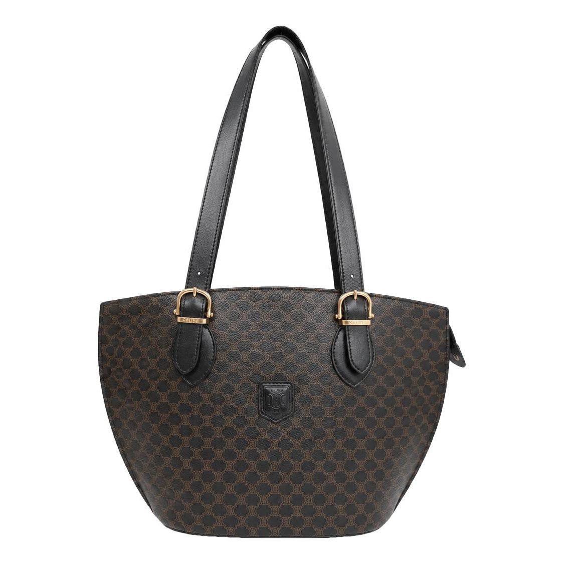 Cabas leather handbag