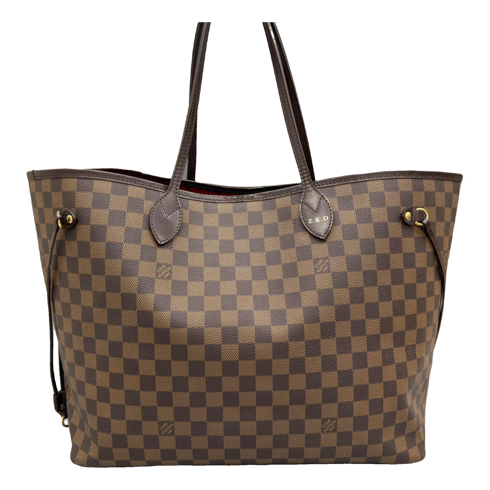 Neverfull leather handbag