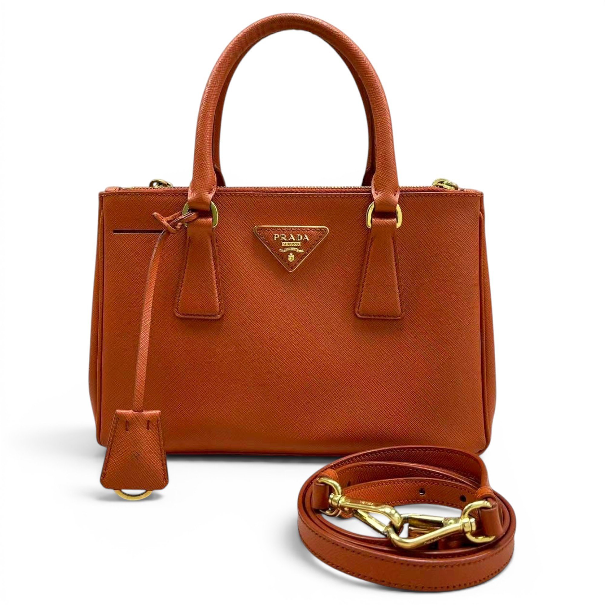 Galleria leather handbag