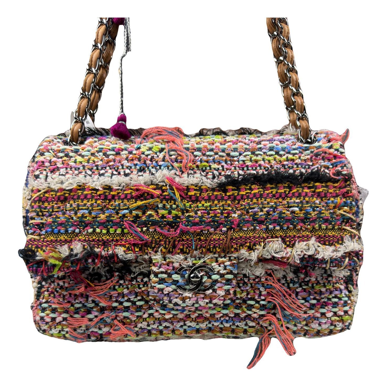 2.55 wool crossbody bag