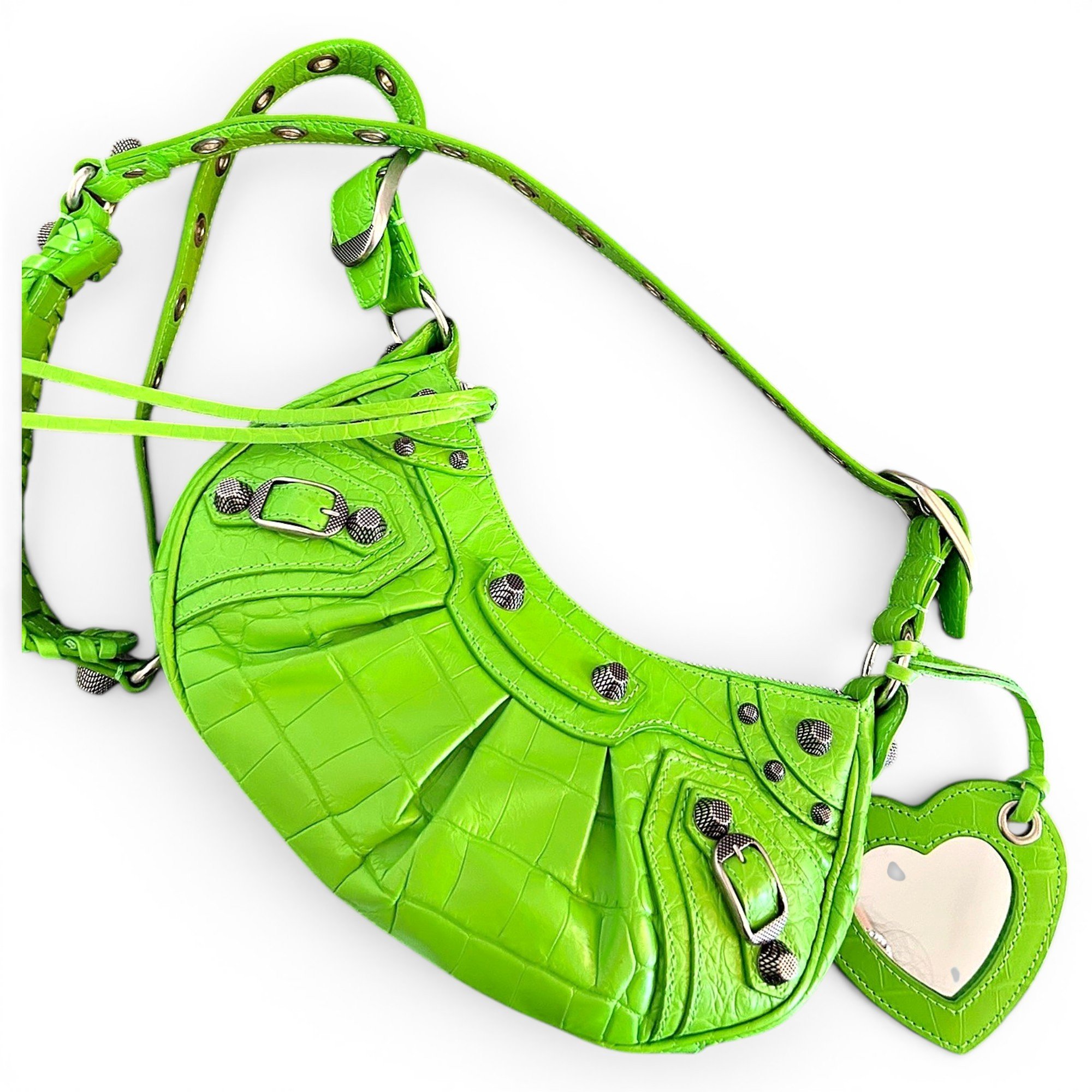 Le Cagole leather handbag