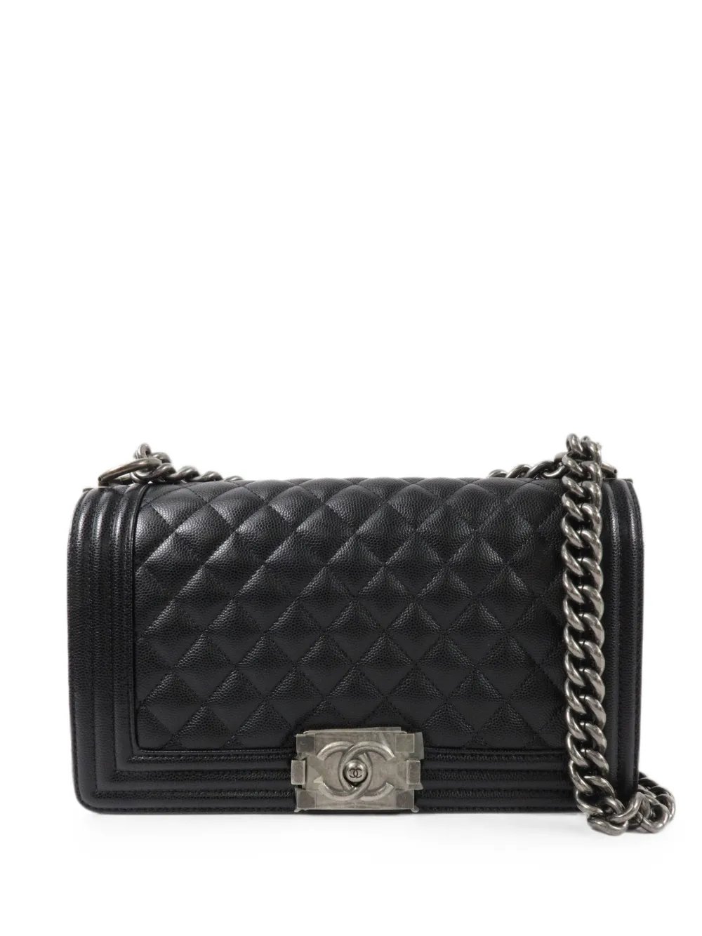 Boy quilted shoulder bag