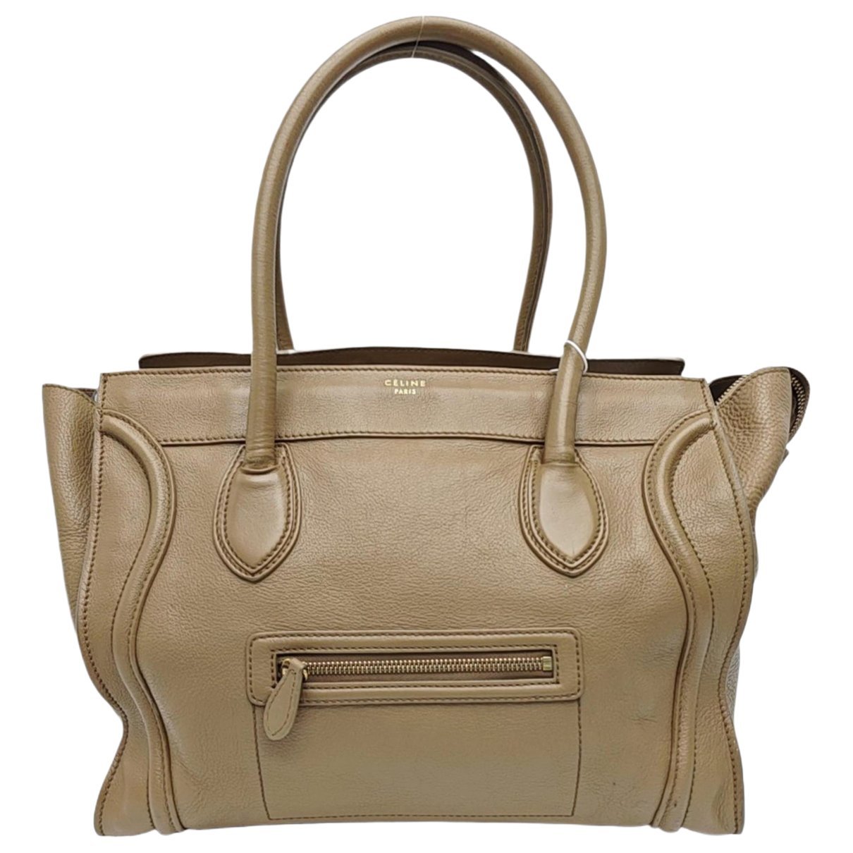 Luggage leather handbag