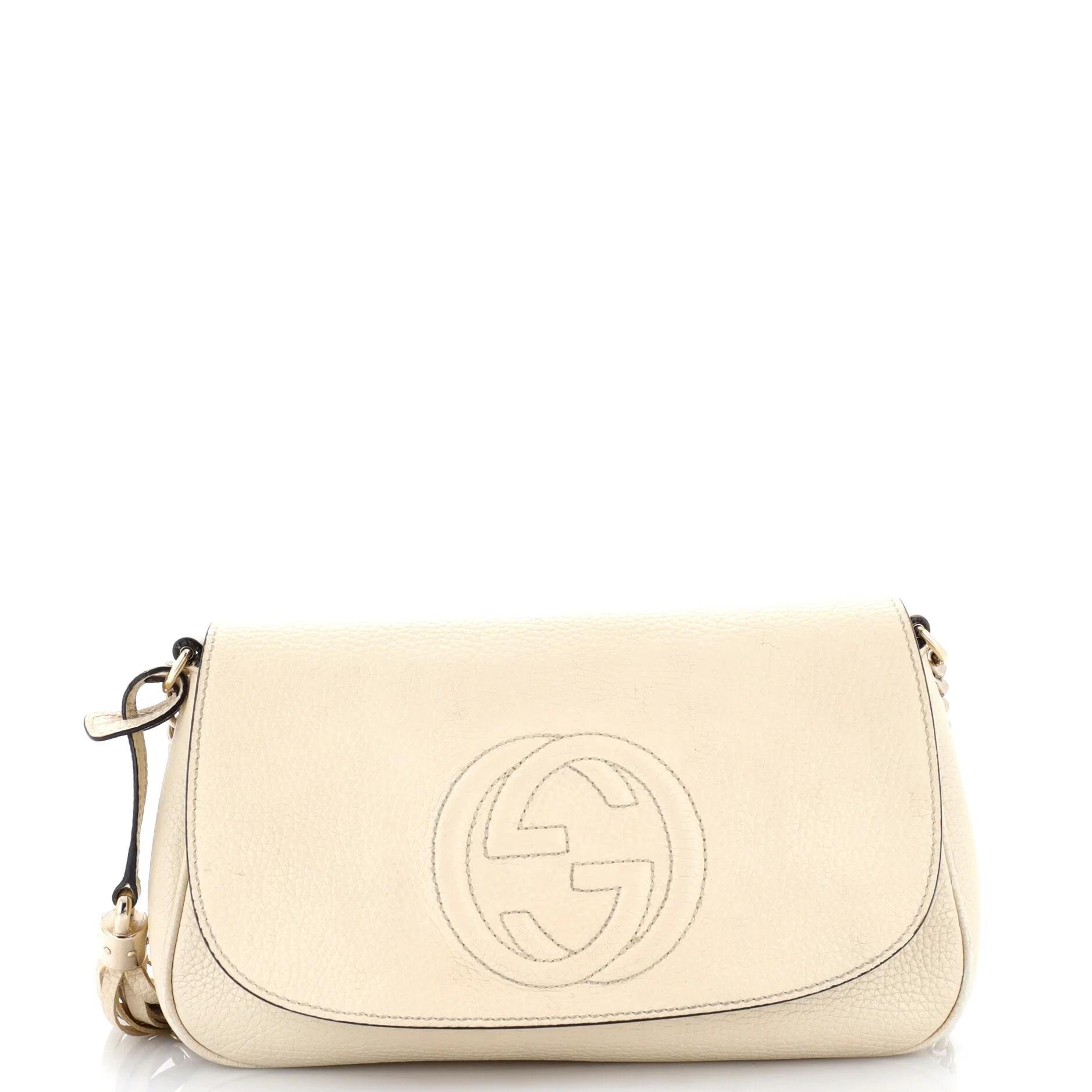 Leather crossbody bag