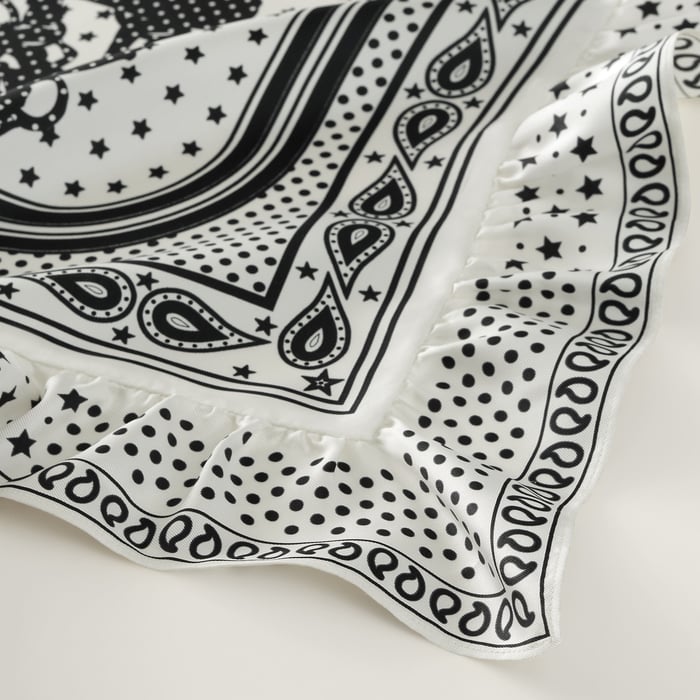 Brides De Gala Bandana a Pois Scarf 70