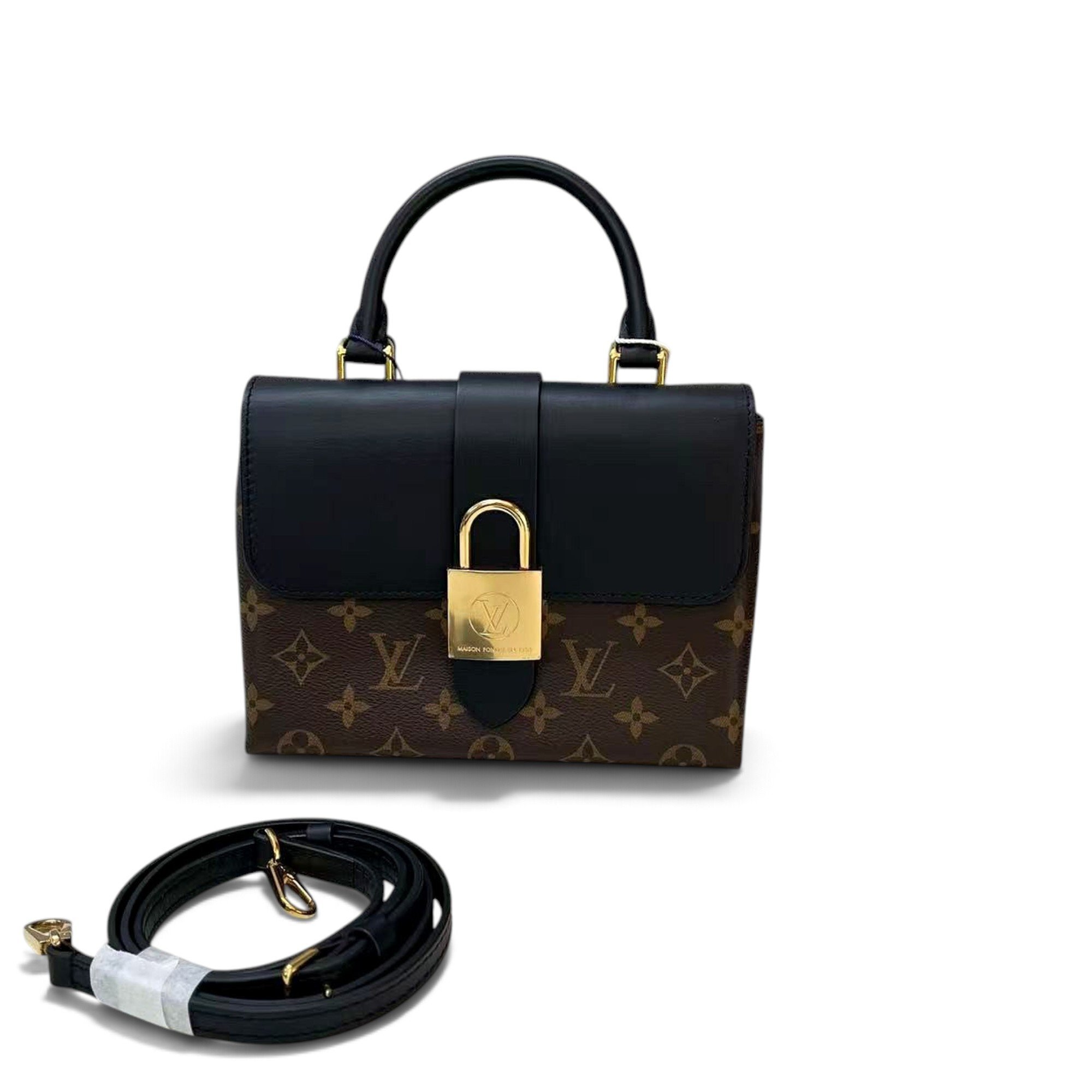 Louis Vuitton Locky BB leather handbag