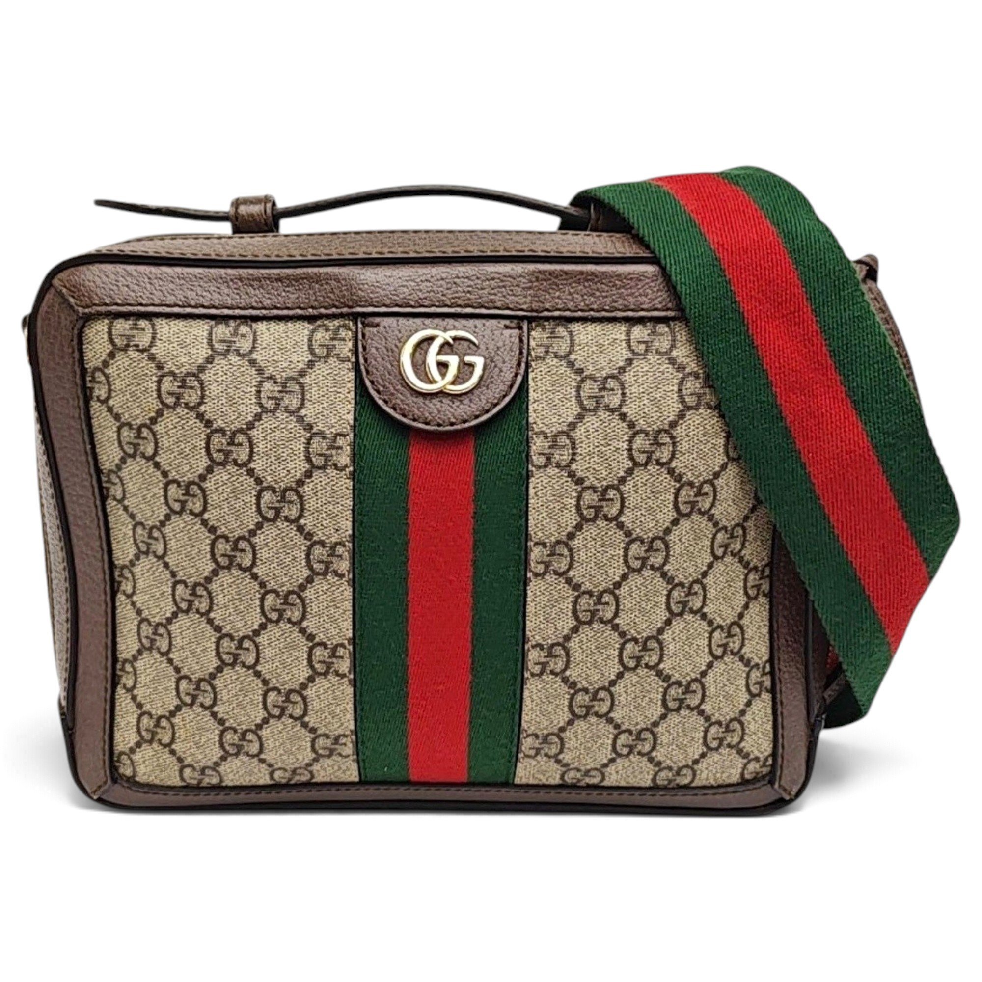 Ophidia leather handbag