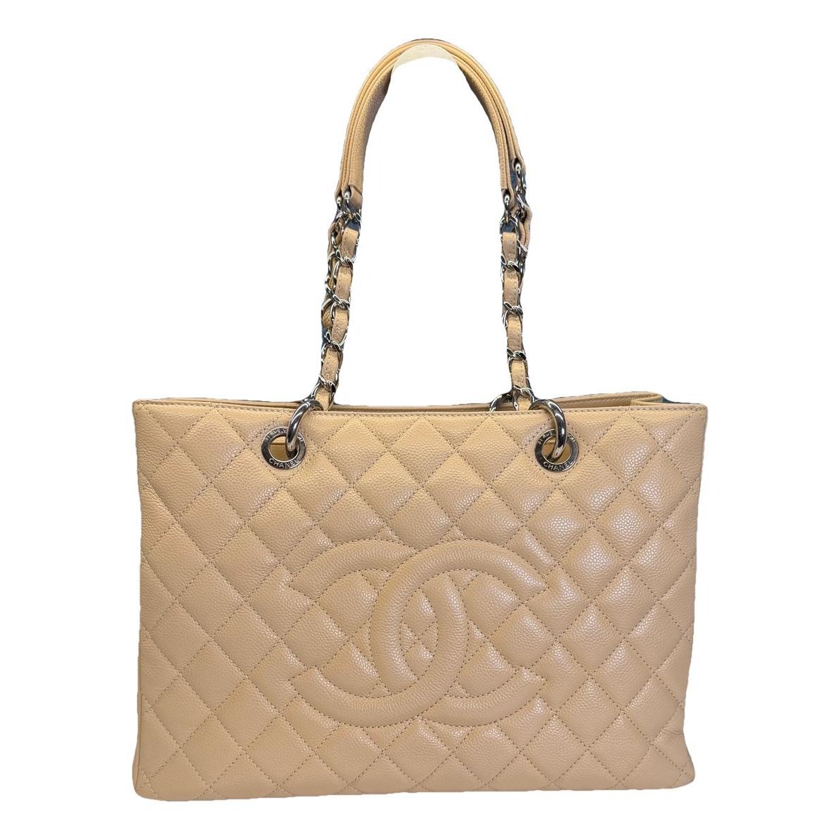 Vintage CC Chain leather handbag