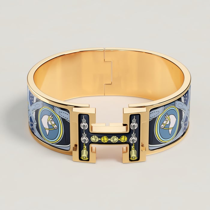 Écume Clic Clac H Bouquets Selliers Bracelet