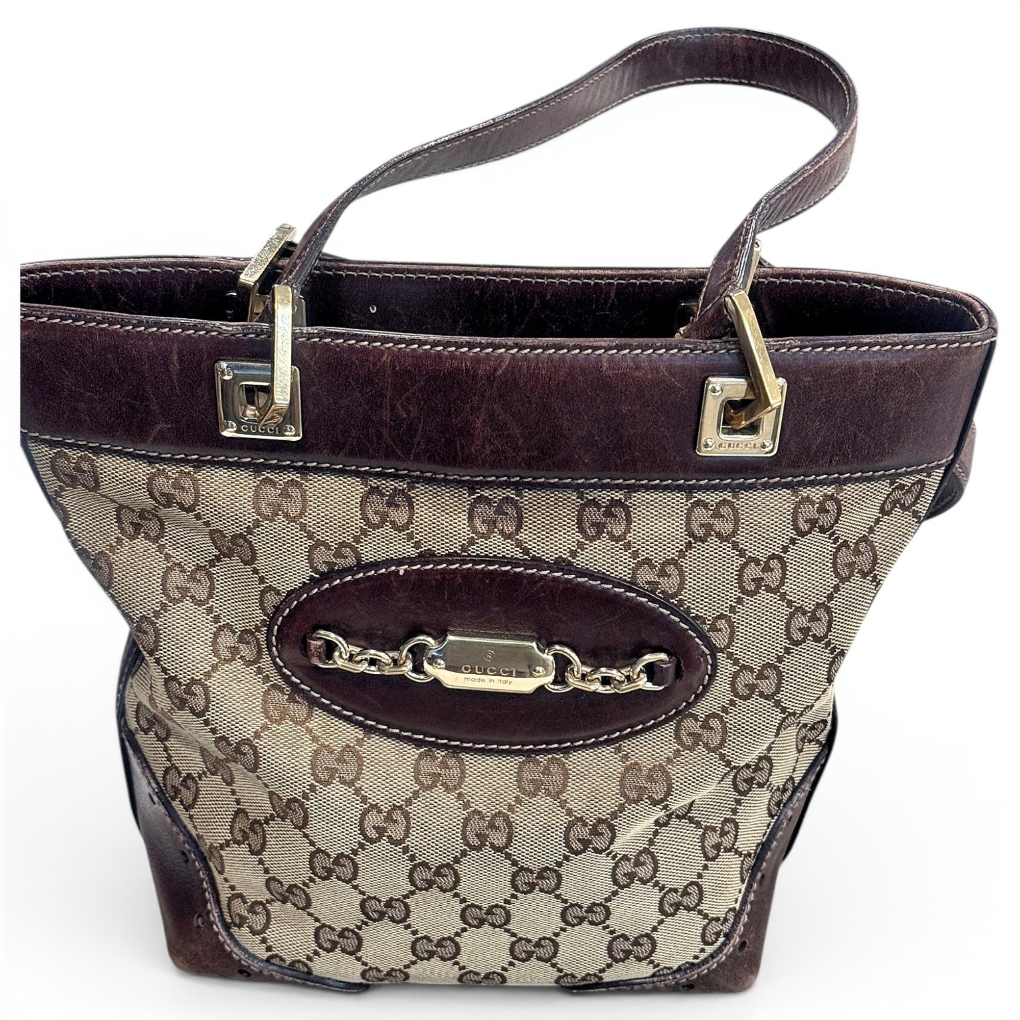 Leather handbag