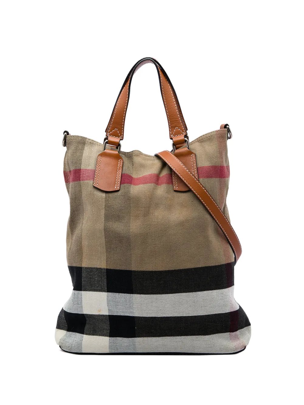 2000-2012 Medium Mega Check Canvas Tottenham Brit satchel