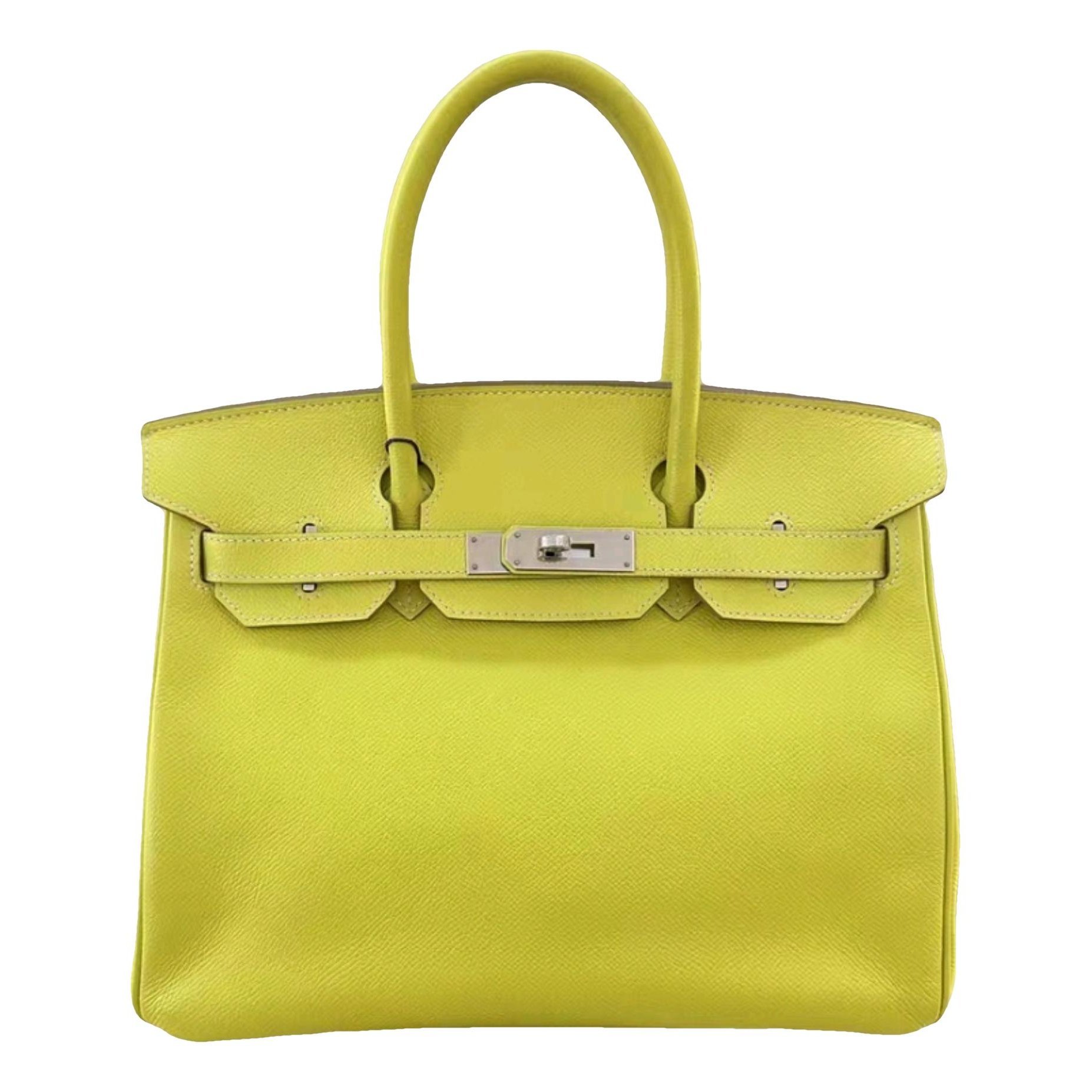 Birkin 30 leather handbag