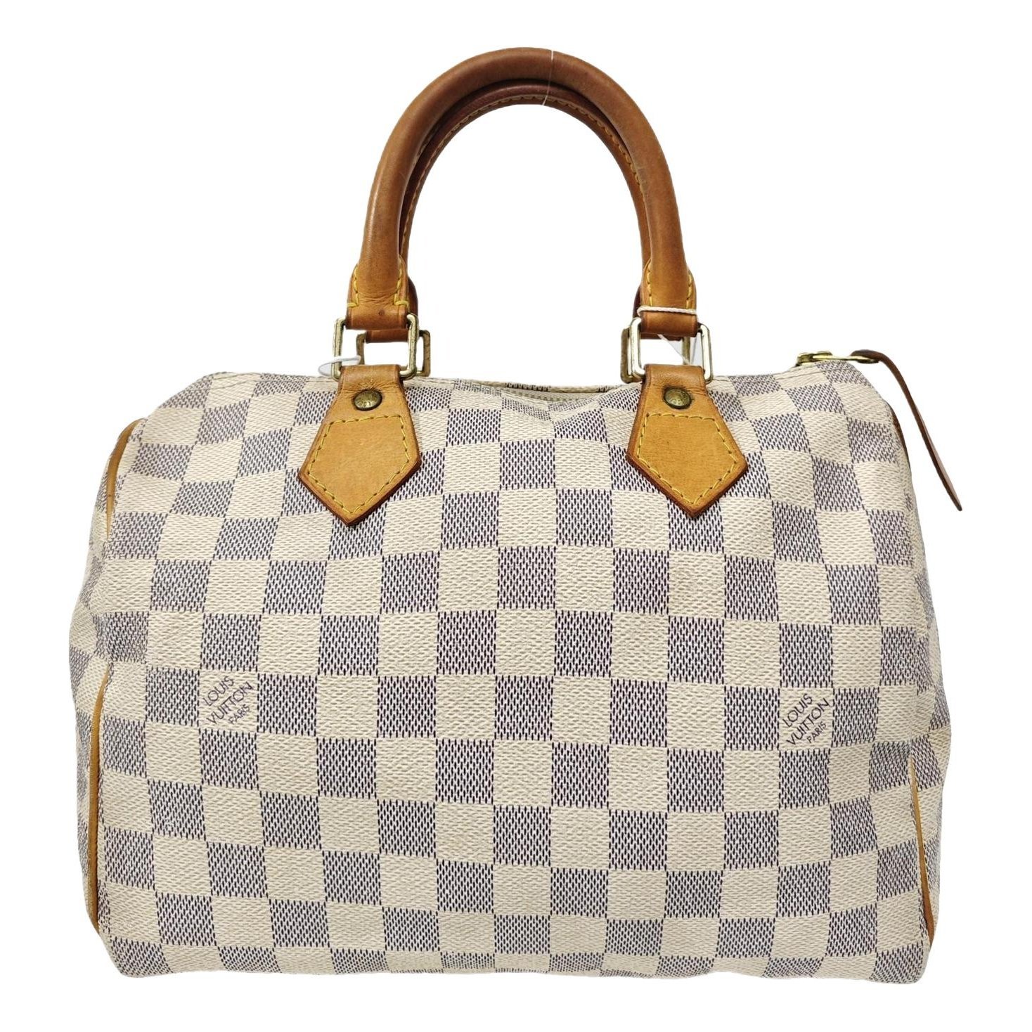 Nano Speedy / Mini HL leather handbag