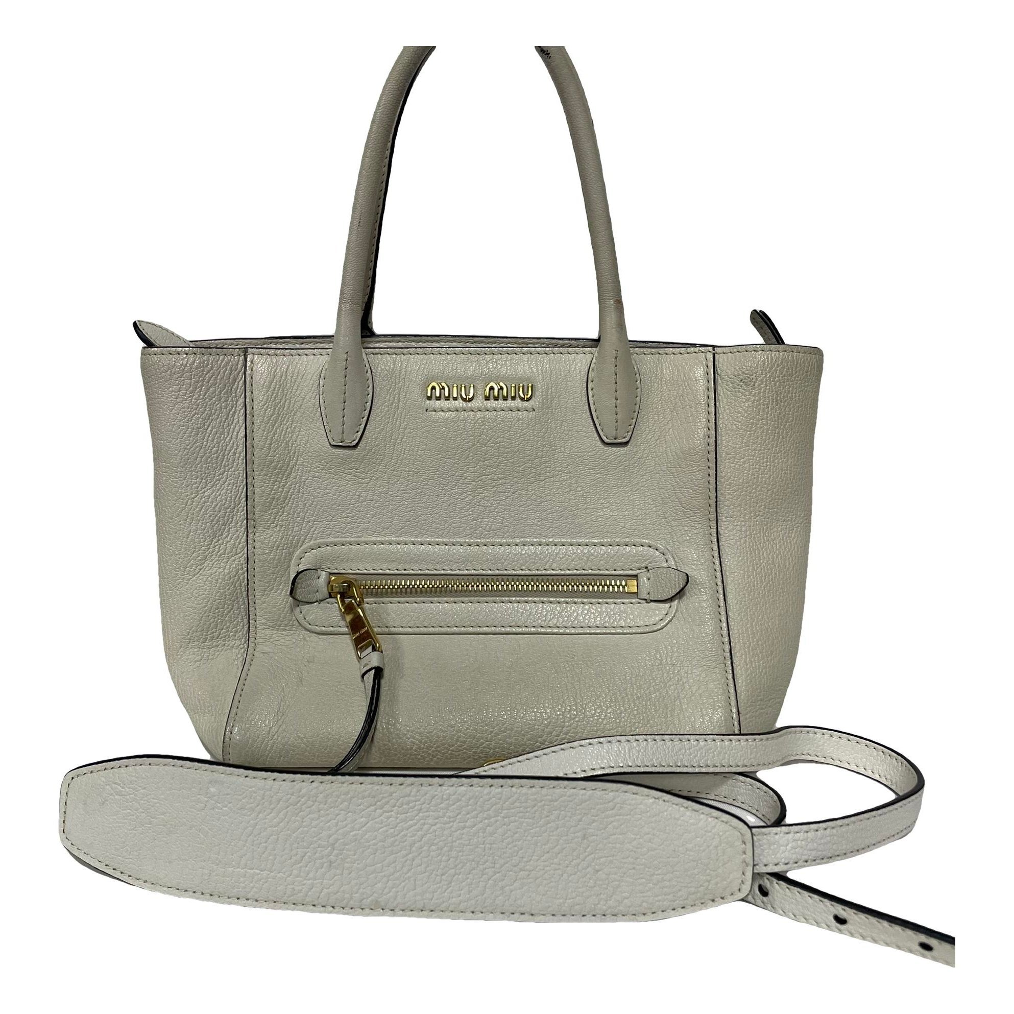 Leather handbag