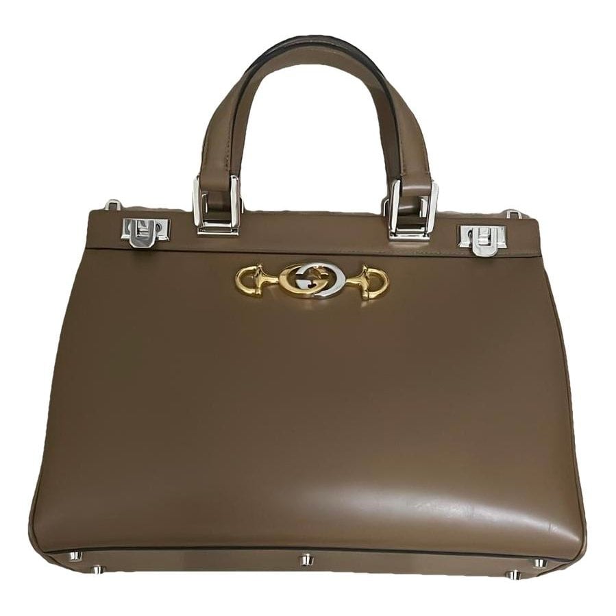 Zumi leather handbag