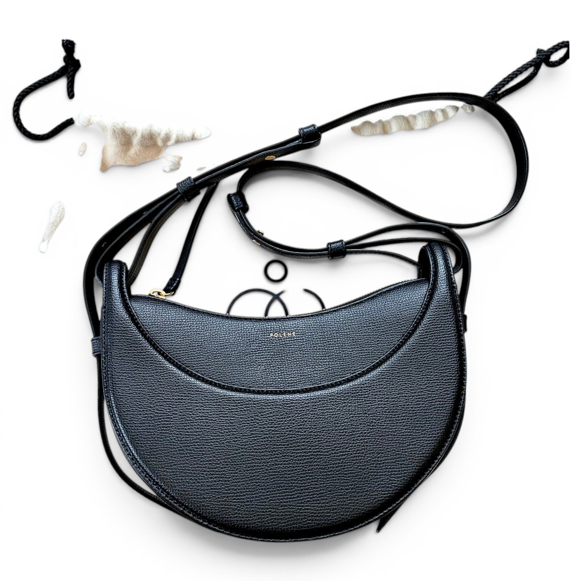 Polene Numéro Dix leather handbag