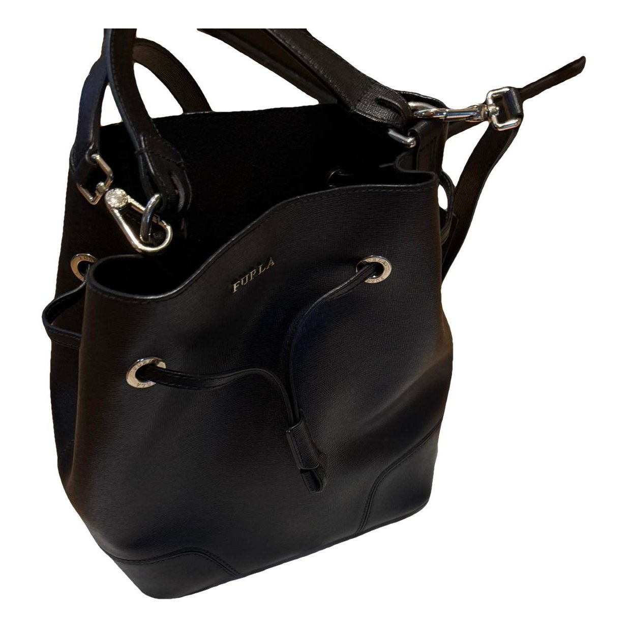 Leather crossbody bag