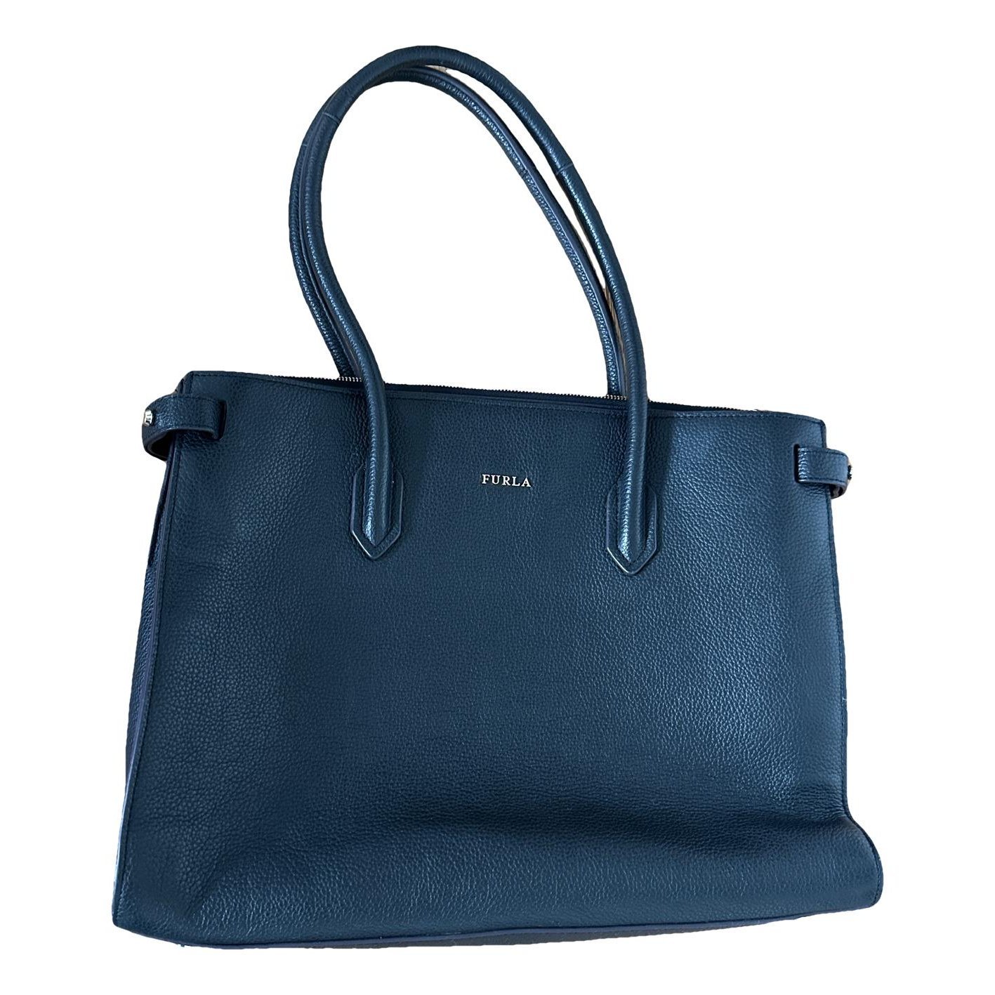 Leather tote