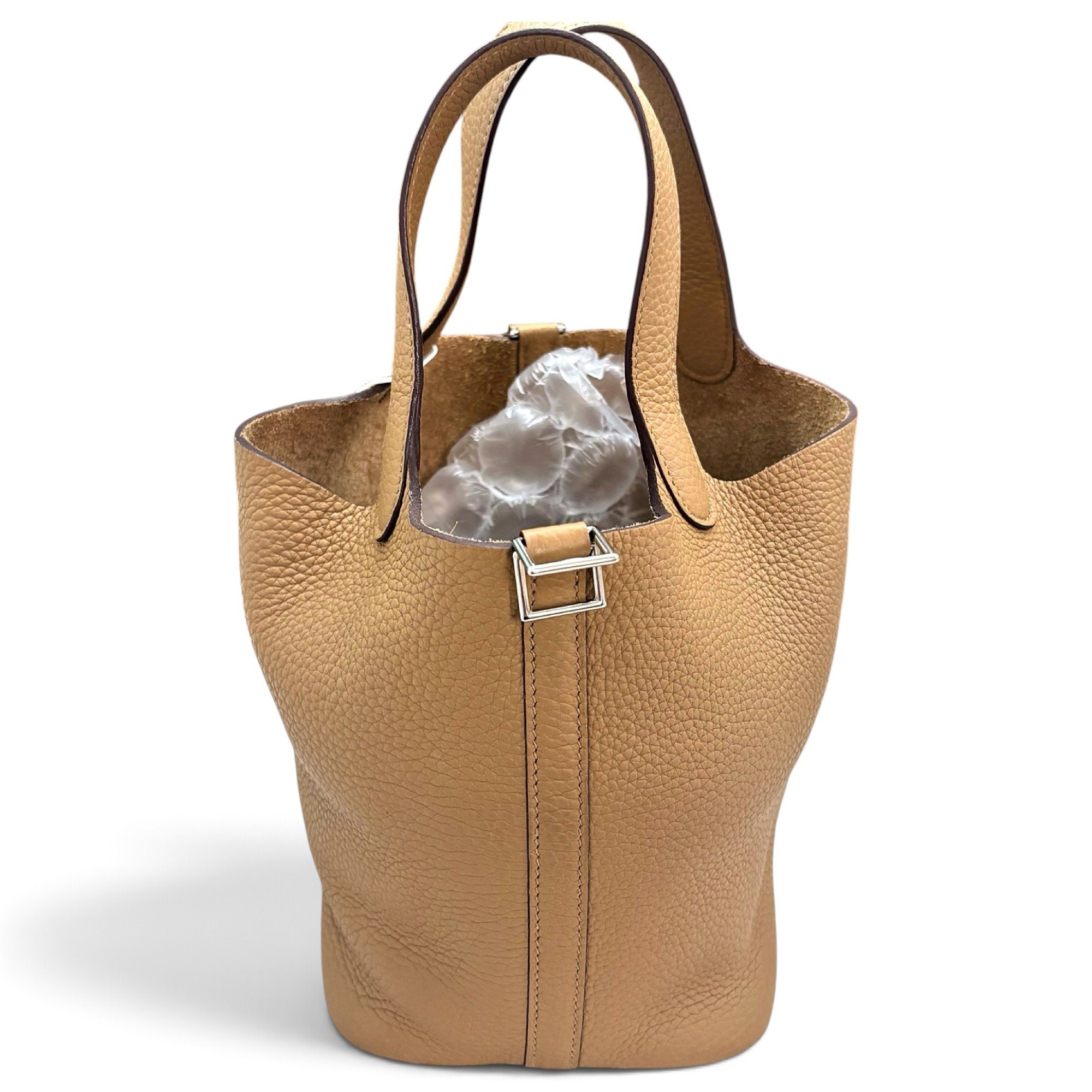 Picotin leather handbag