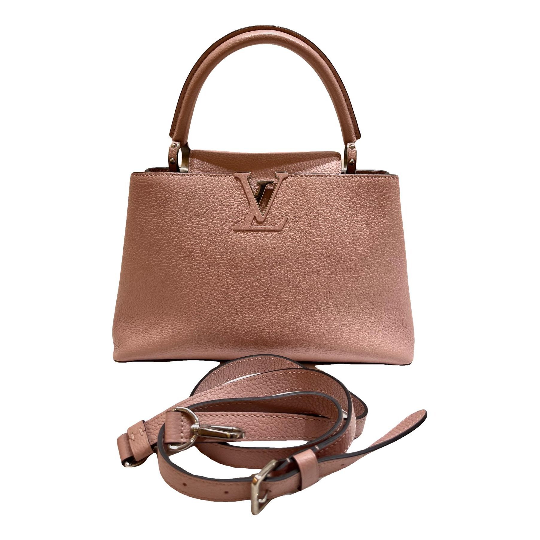 Capucines leather handbag