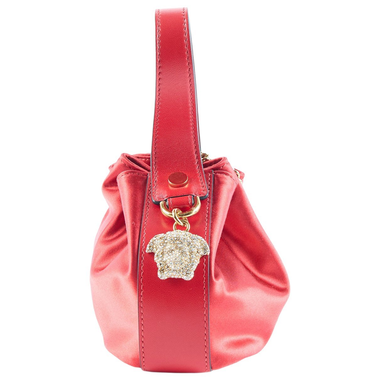 Versace La Medusa leather clutch bag