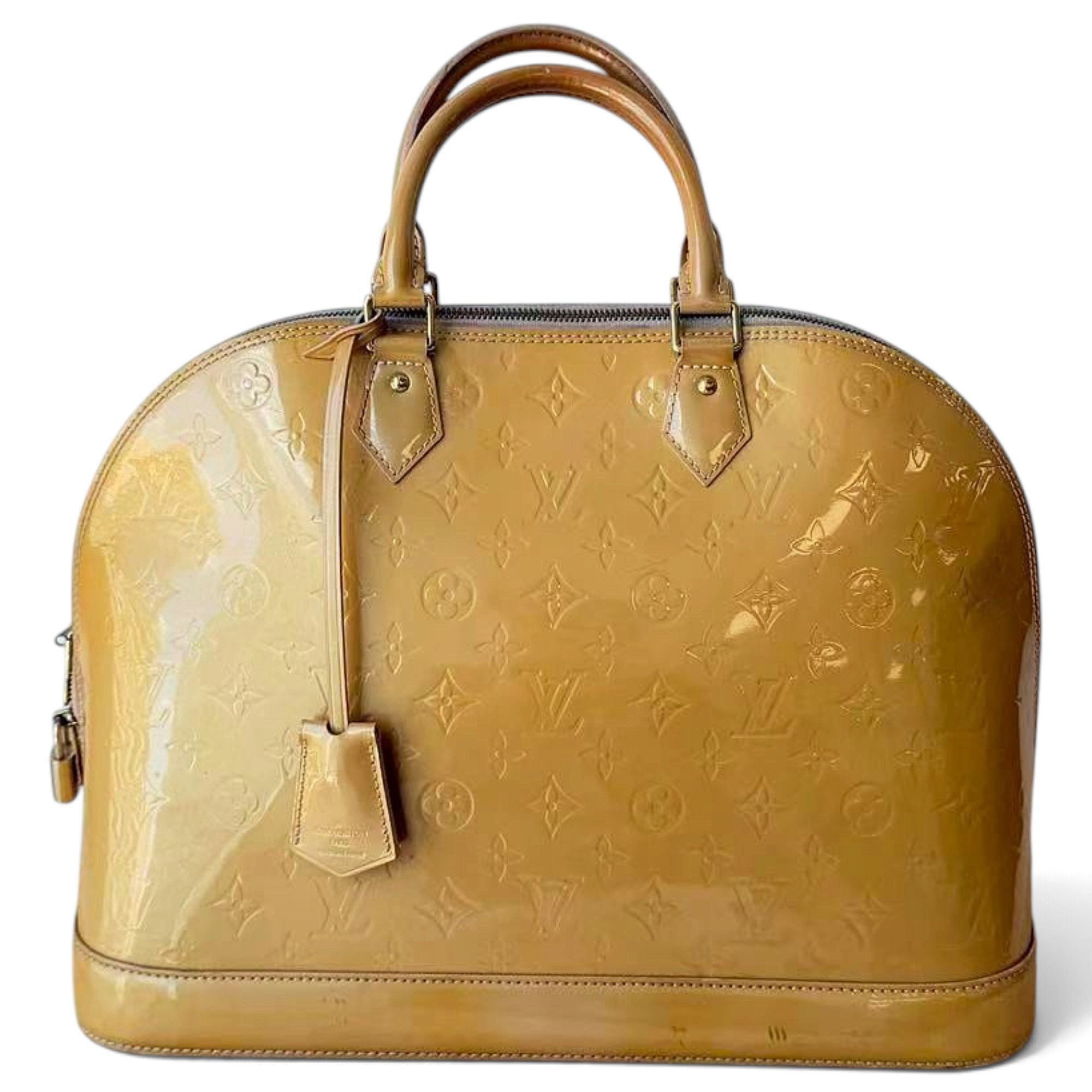 Alma leather handbag