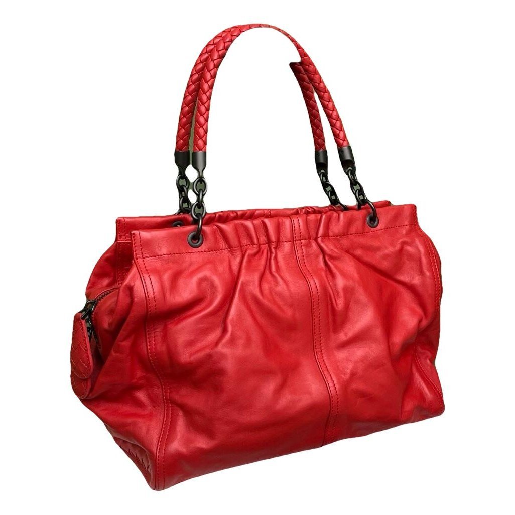 Leather handbag