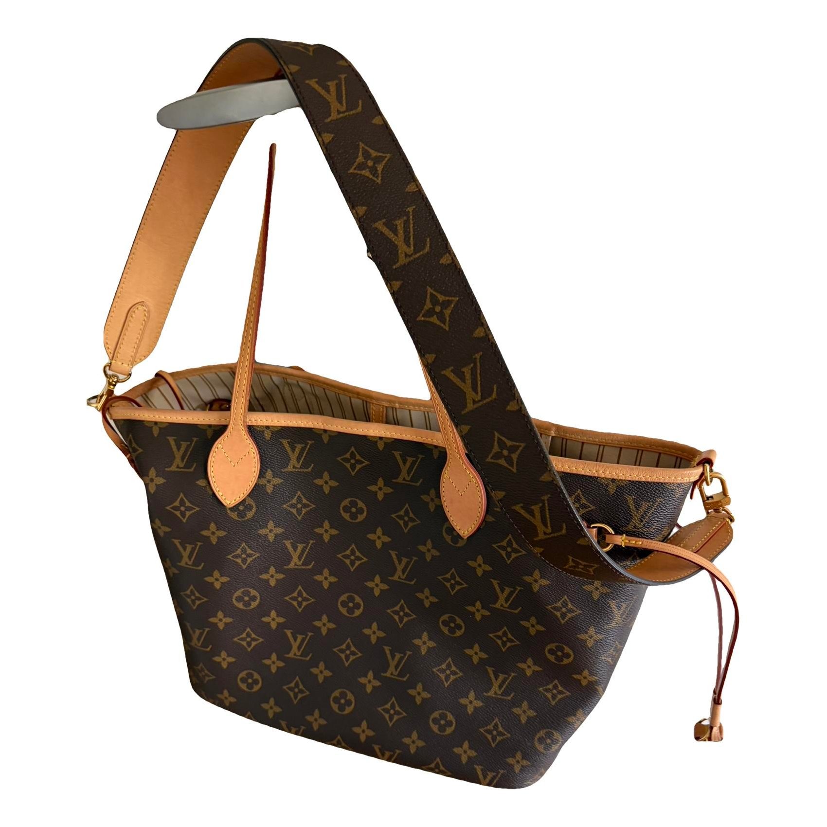Neverfull leather tote