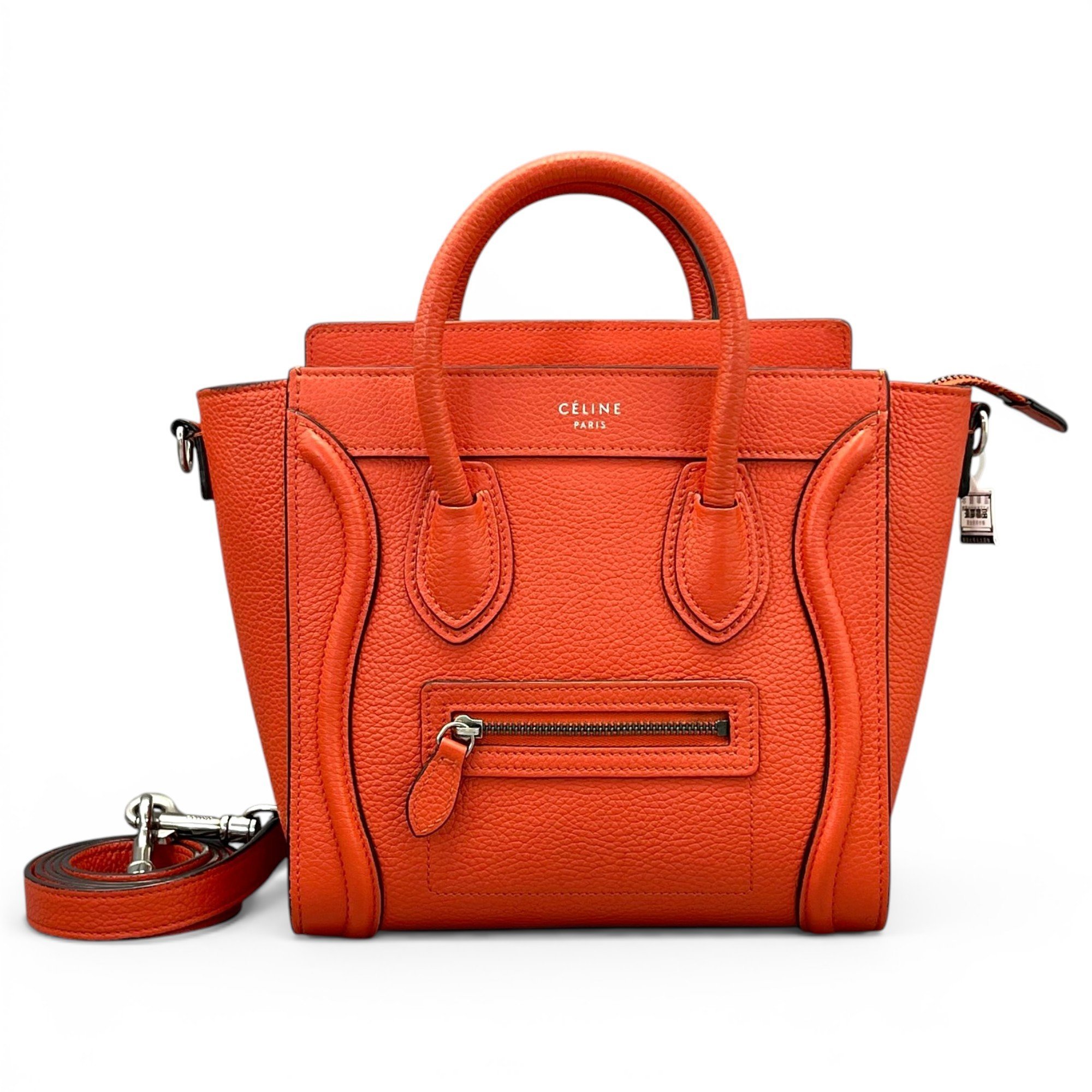 Nano Luggage leather handbag