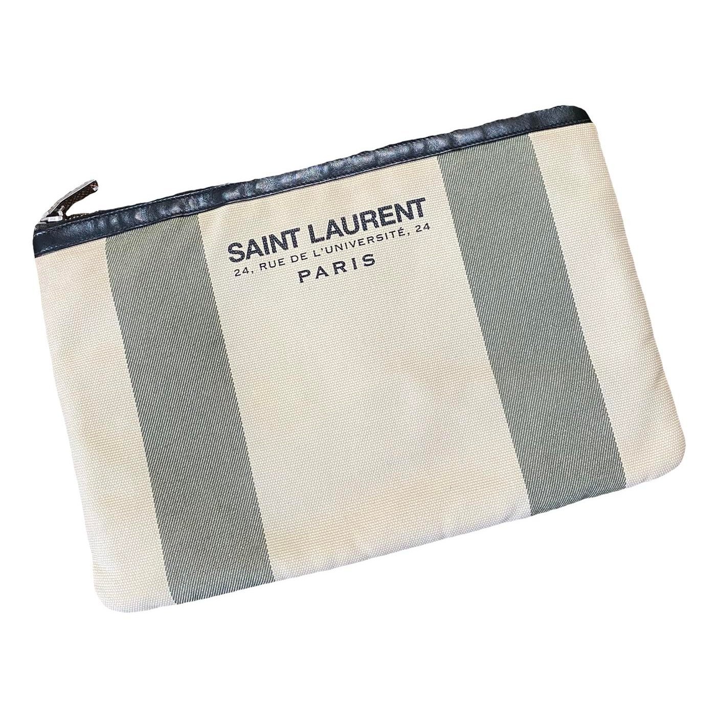 Rive Gauche cloth clutch bag