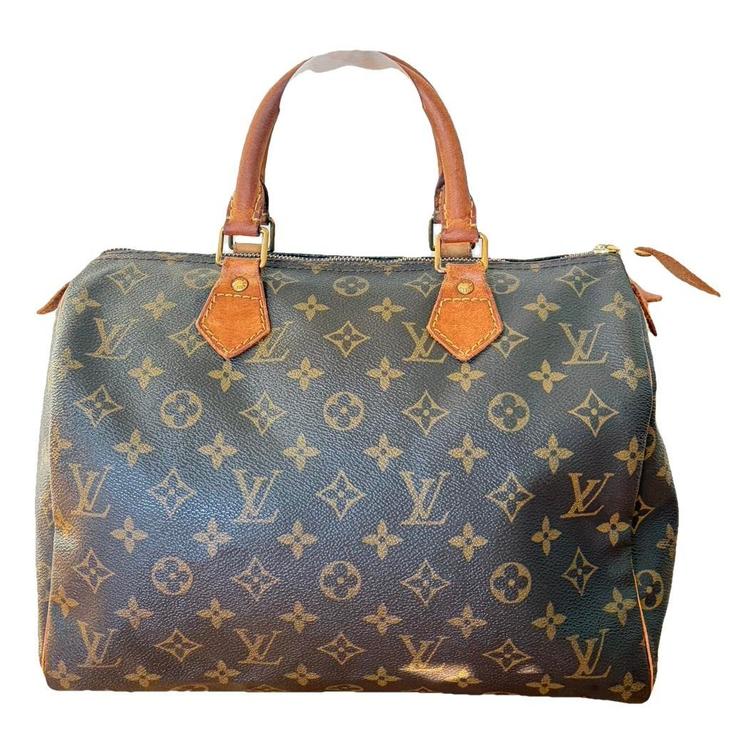 Speedy leather handbag