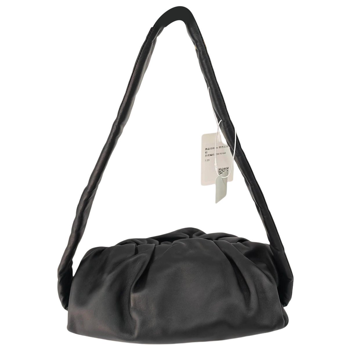 Pouch leather handbag