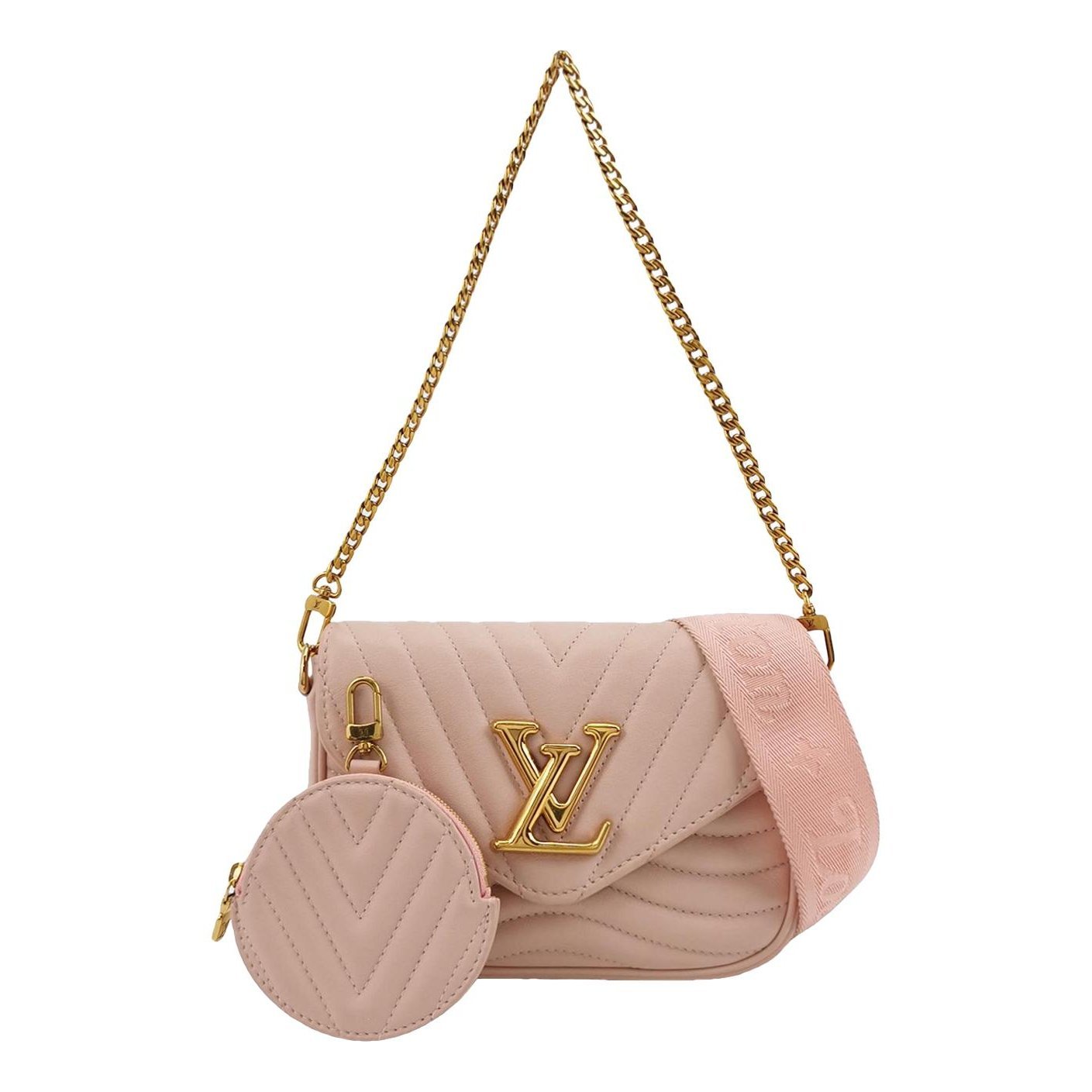 Multi-Pochette New Wave leather handbag
