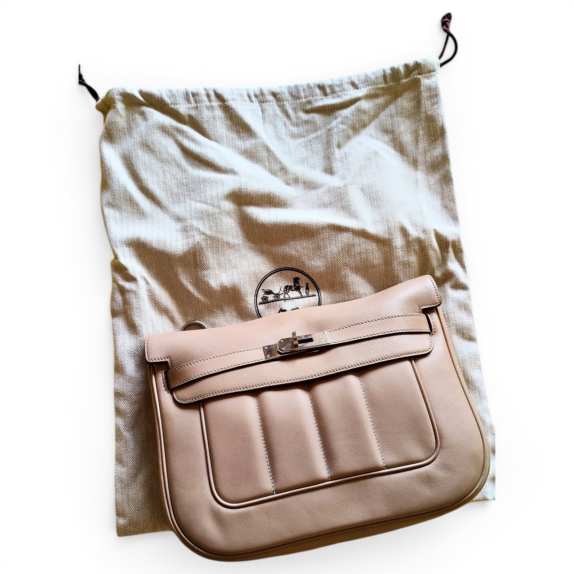 Berline leather handbag