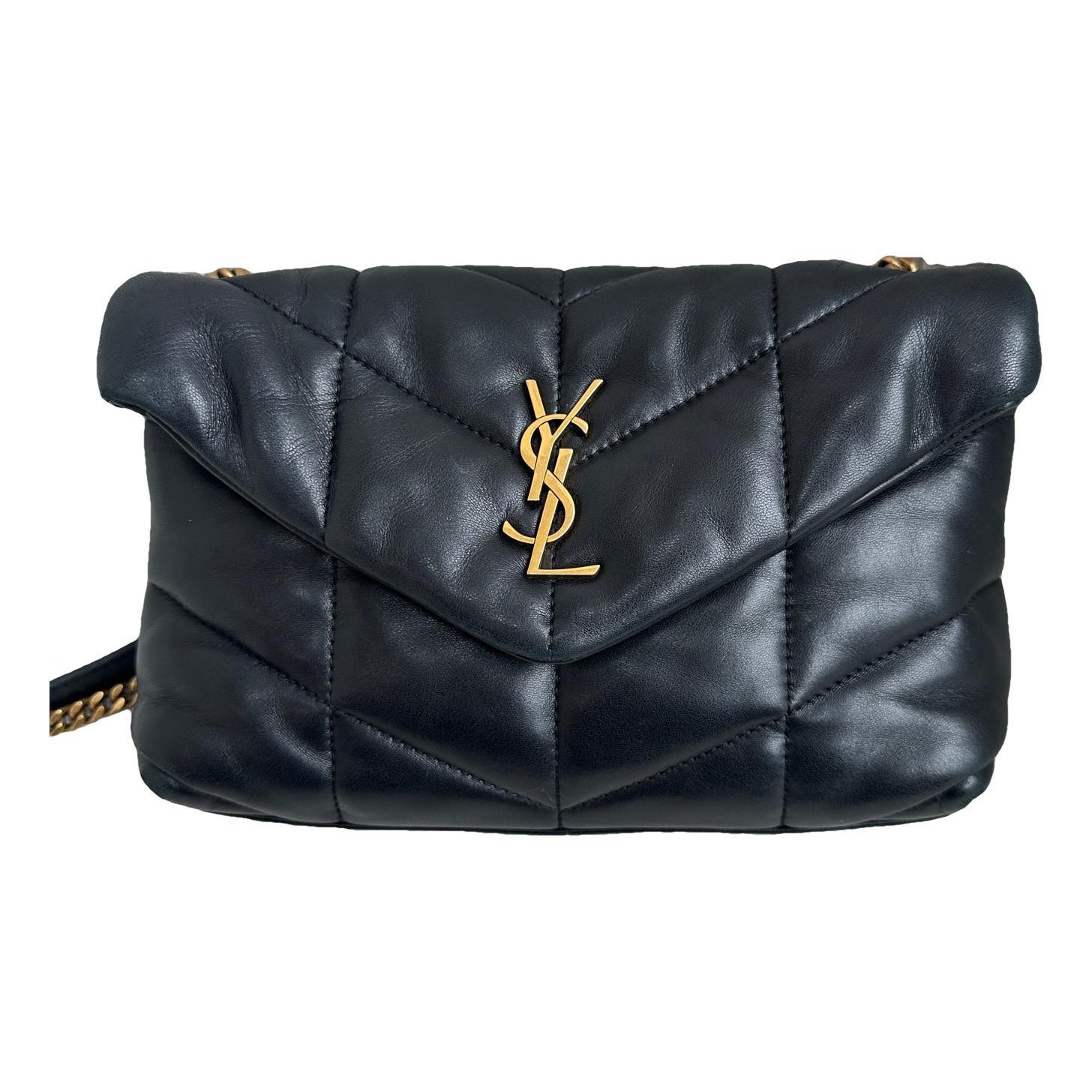 Loulou Puffer leather crossbody bag